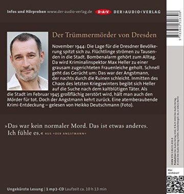 Der Angstmann: Ungekürzte Lesung mit Heikko Deutschmann (1 mp3-CD) - 