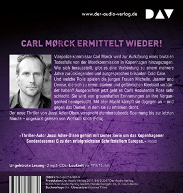 Selfies. Der siebte Fall für Carl Mørck, Sonderdezernat Q: Ungekürzte Lesung mit Wolfram Koch (2 mp3-CDs) - 