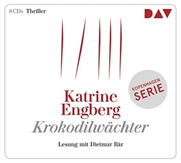 Krokodilwächter. Ein Kopenhagen-Thriller: Lesung mit Dietmar Bär (8 CDs) - 1