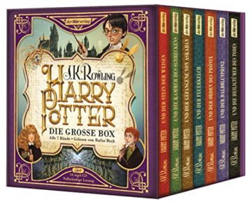 Harry Potter. Die große Box zum Jubiläum. Alle 7 Bände.: Gelesen von Rufus Beck - 1