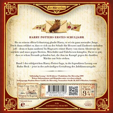 Harry Potter. Die große Box zum Jubiläum. Alle 7 Bände.: Gelesen von Rufus Beck - 3