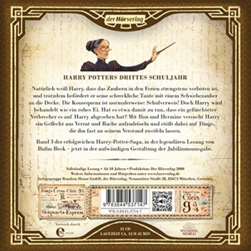 Harry Potter. Die große Box zum Jubiläum. Alle 7 Bände.: Gelesen von Rufus Beck - 4