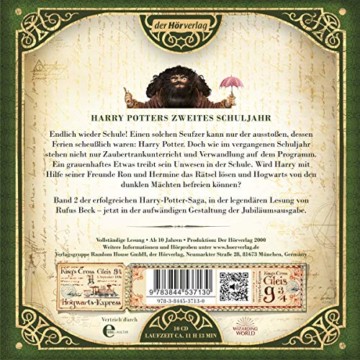 Harry Potter. Die große Box zum Jubiläum. Alle 7 Bände.: Gelesen von Rufus Beck - 5
