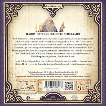 Harry Potter. Die große Box zum Jubiläum. Alle 7 Bände.: Gelesen von Rufus Beck - 8