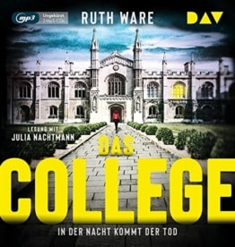 Das College – In der Nacht kommt der Tod: Ungekürzte Lesung mit Julia Nachtmann (2 mp3-CDs) (Ruth Ware) - 1